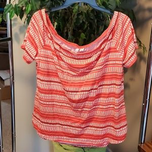 Women's Swoop Neck Blouse | Size XL